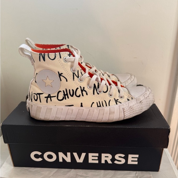 Converse Chuck Taylor Not a Chuck 70 White/White UNT1TL3D Hi Men’s 5/Women’s 7 - Picture 7 of 11